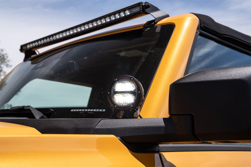 Ford Racing 2021+ Ford Bronco Mirror Mounted 4in Rigid LED Lights Kit