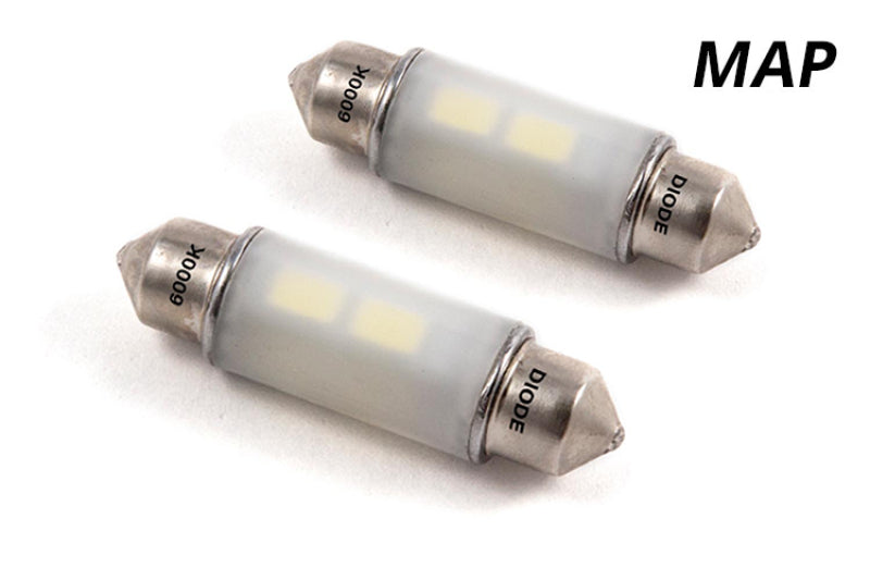 Diode Dynamics 39mm HP6 LED Bulb LED - Red (Pair)