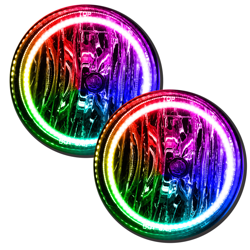 ORACLE Lighting Oracle Dodge Viper GTS 96-02 LED Fog Halo Kit - ColorSHIFT