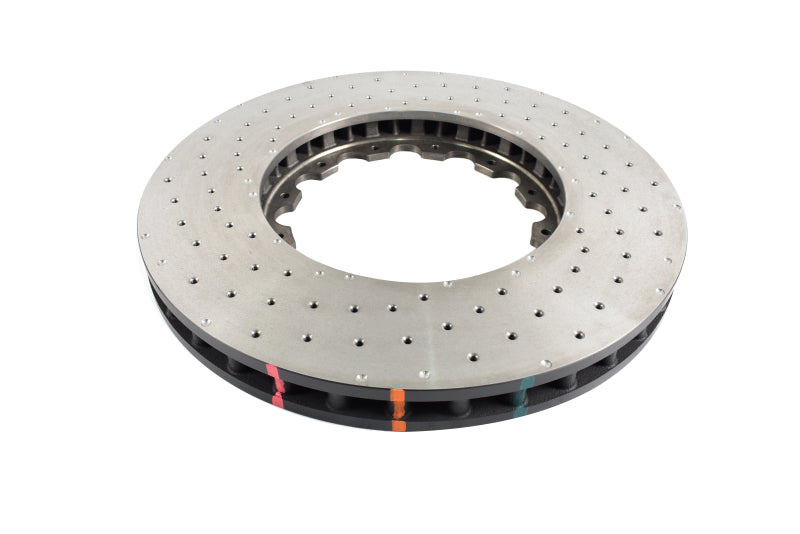 DBA 19+ Chevrolet Camaro ZL1 (w/ NAS Nuts) 5000 Series Cross Drilled & Dimpled KP Brake Rotor