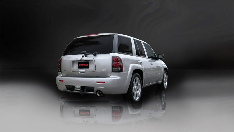 CORSA Performance Corsa 2006-2008 Chevrolet Trailblazer SS 6.0L V8 Polished Sport Cat-Back Exhaust