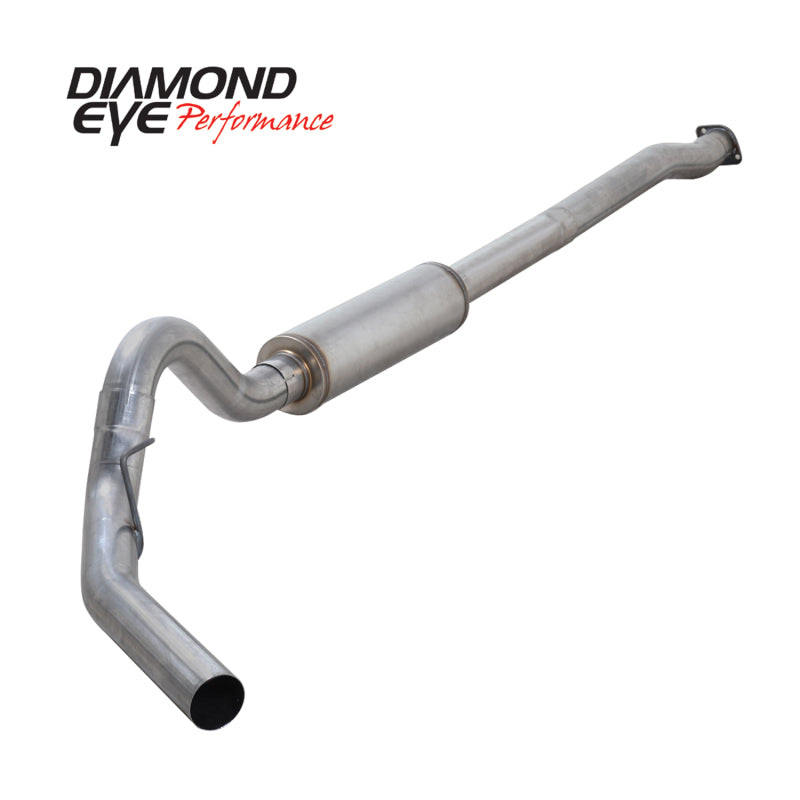 Diamond Eye Performance Diamond Eye KIT 4in Catback Single GAS SS FORD 3.5L F150 ECO-BOOST 11-13