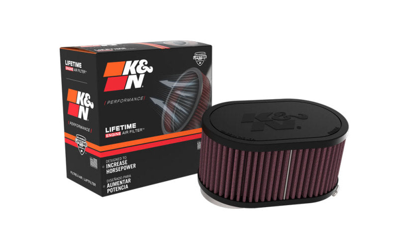 K&N Engineering K&N 2-1/8in DUAL FLG 6-1/4 X 4inOD 3inH Universal Clamp-On Air Filter