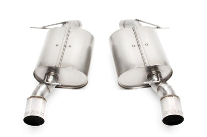 Dinan 07-11 BMW 335i/335xi (E90) Free Flow Axleback Exhaust System - Polished Tips