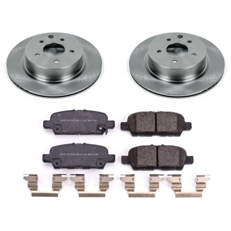 PowerStop Power Stop 18-19 Nissan 370Z Rear Autospecialty Brake Kit