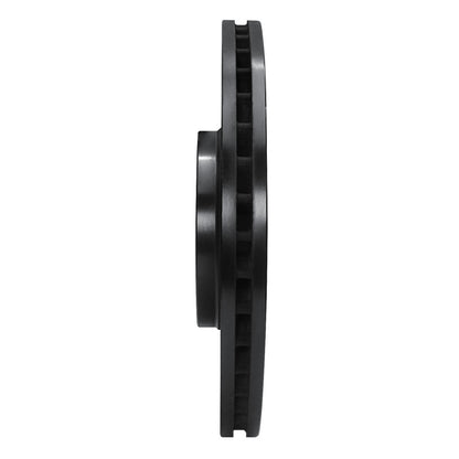 R1 Concepts R1 03-11 Cadillac BLS (Mexico) Front Right Drilled & Slotted Black Brake Rotor