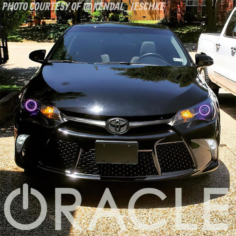 ORACLE Lighting Oracle Toyota Camry 12-15 Halo Kit - ColorSHIFT w/ Simple Controller