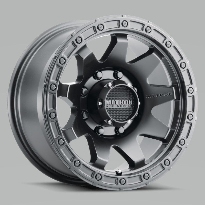 Method Wheels Method MR317 20x9 +18mm Offset 8x6.5 130.81mm CB Matte Black Wheel