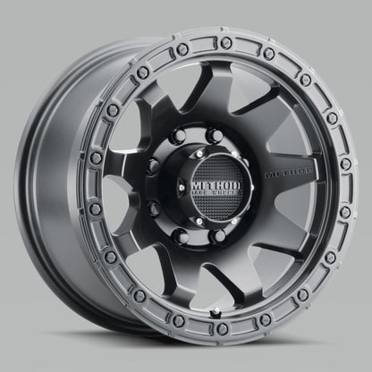 Method Wheels Method MR317 20x9 +18mm Offset 8x6.5 130.81mm CB Matte Black Wheel