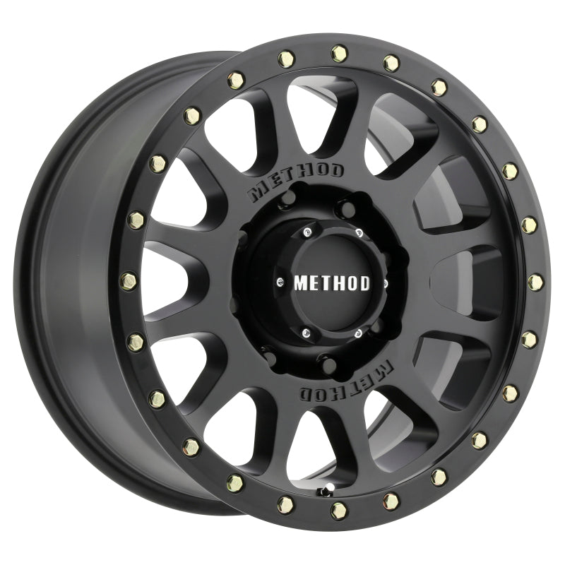 Method Wheels Method MR305 NV HD 18x9 +18mm Offset 8x170 130.81mm CB Matte Black Wheel