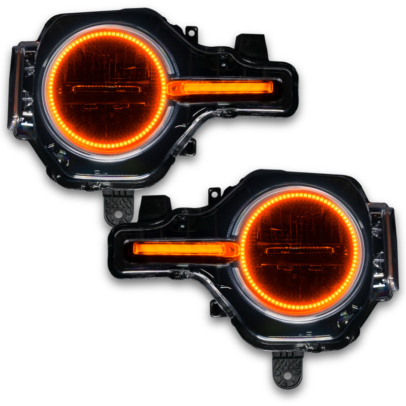ORACLE Lighting Oracle 2122 Ford Bronco Headlight Halo Kit w/DRL Bar Base Headlights w/Simple Control