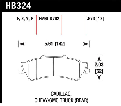 Hawk Performance Hawk Super Duty Street Brake Pads