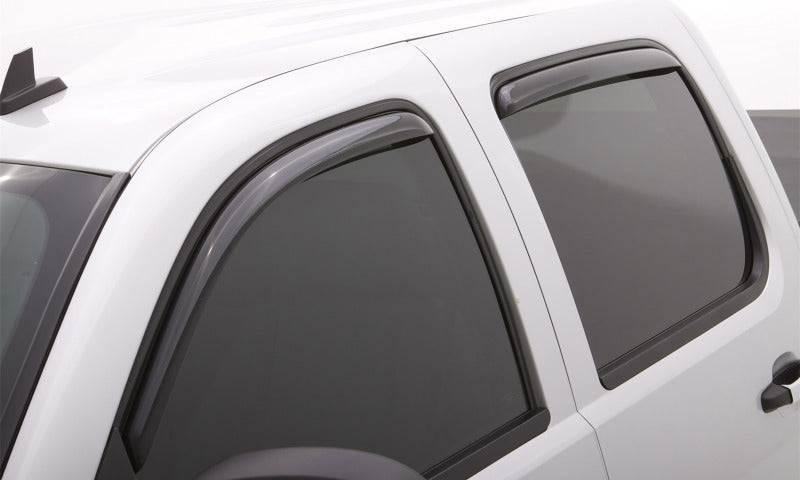 Lund 2017 Nissan Titan Crew Cab Ventvisor Elite Window Deflectors - Smoke (4 Pc.)