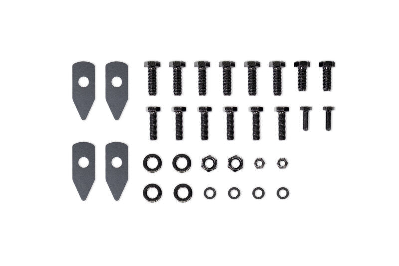 DV8 Offroad 21-25 Ford Bronco Frame Horn Reinforcement Brackets