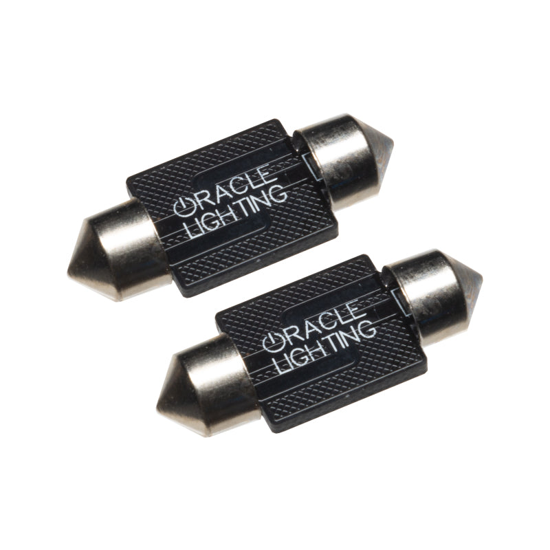 ORACLE Lighting Oracle 33MM 4 LED 3-Chip Festoon Bulbs (Pair) - Cool White