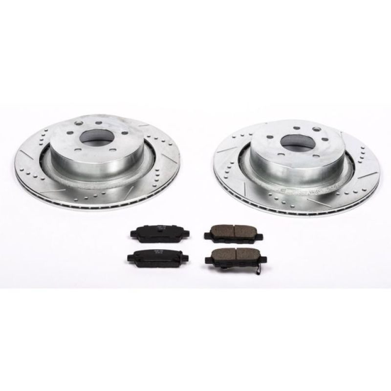 PowerStop Power Stop 07-08 Infiniti G35 Rear Z23 Evolution Sport Brake Kit