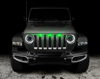 ORACLE Lighting Oracle Pre-Runner Style LED Grille Kit for Jeep Gladiator JT - Green