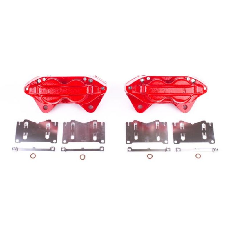 PowerStop Power Stop 98-02 Lexus LX470 Front Red Calipers w/o Brackets - Pair