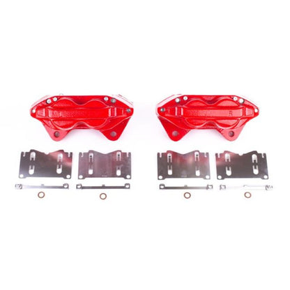 PowerStop Power Stop 98-02 Lexus LX470 Front Red Calipers w/o Brackets - Pair