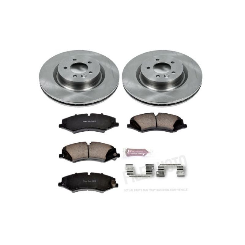 PowerStop Power Stop 10-13 Land Rover Range Rover Sport Front Autospecialty Brake Kit