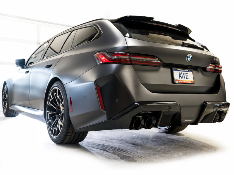 AWE Tuning BMW G90/G99 M5 Touring Edition Cat-Back Exhaust - Diamond Black Tips