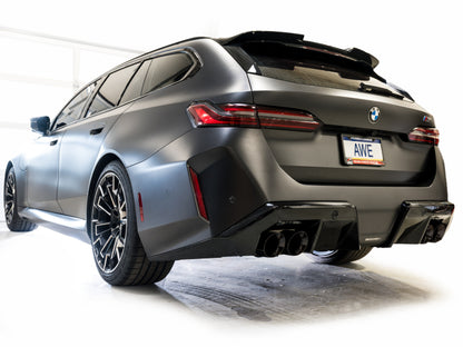 AWE Tuning BMW G90/G99 M5 Touring Edition Cat-Back Exhaust - Diamond Black Tips