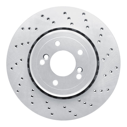 DFC 08-13 BMW M3 Right Rear Drilled GeoSPEC Coated Rotor
