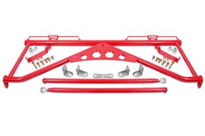 BMR Suspension BMR 15-20 Ford Mustang Harness Bar - Red