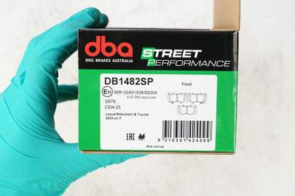 DBA 05-22 Toyota Tacoma (6 Lug) SP Performance Front Brake Pads