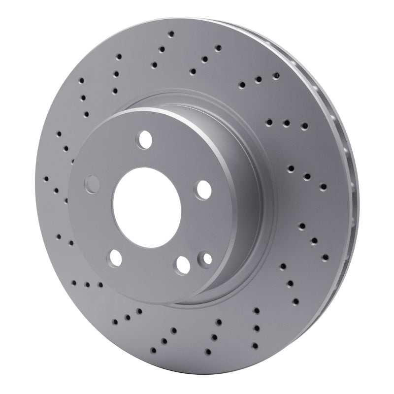 DFC 02-06 Mercedes-Benz CL500 Front Drilled GeoSPEC Coated Rotor