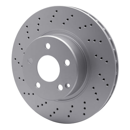 DFC 02-06 Mercedes-Benz CL500 Front Drilled GeoSPEC Coated Rotor