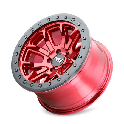 Dirty Life 9303 DT-1 17x9 / 5x127 BP / -38mm Offset / 78.1mm Hub Crimson Candy Red Wheel