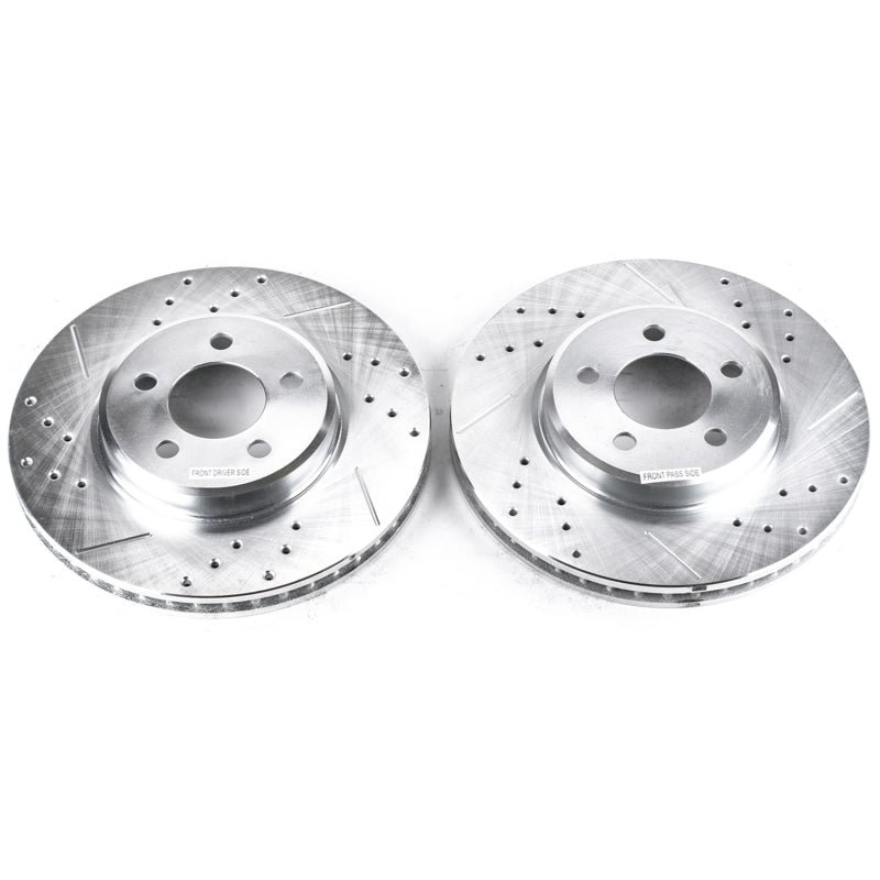 PowerStop Power Stop 05-19 Chrysler 300 Front Evolution Drilled & Slotted Rotors - Pair