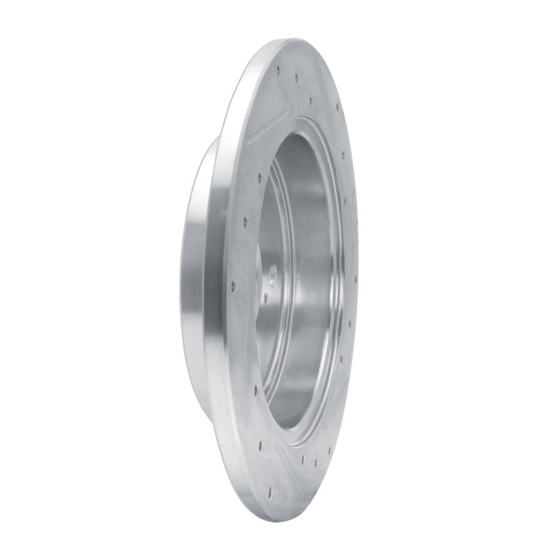 R1 Concepts R1 15-25 Lexus ES250 Rear Right Drilled & Slotted Silver Brake Rotor