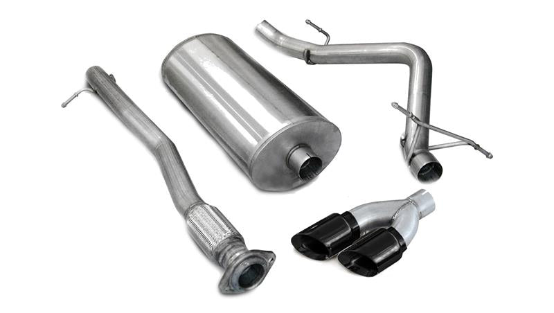 CORSA Performance Corsa 2007-2008 Chevrolet Silverado Crew Cab/Short Bed 1500 5.3L V8 Black Sport Cat-Back Exhaust
