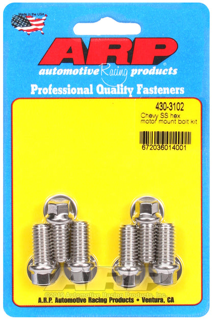 ARP Chevy SS Hex Motor Mount Bolt Kit