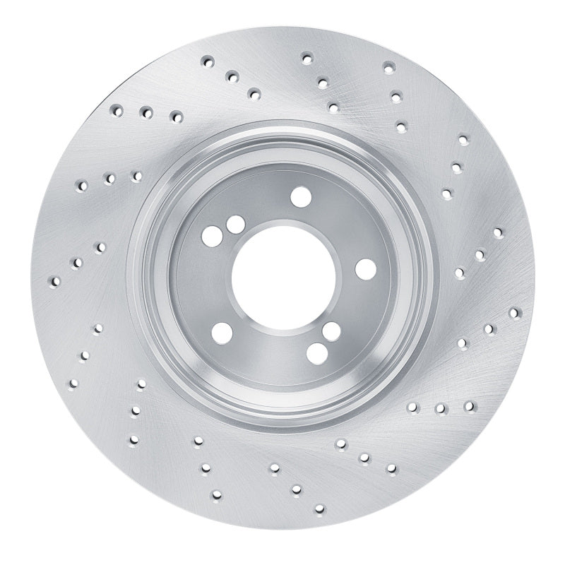 DFC 08-13 BMW M3 Left Rear Drilled Brake Rotor