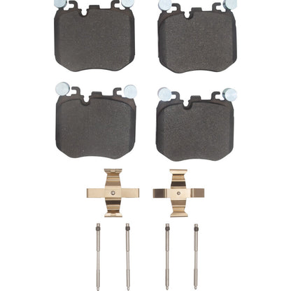 R1 Concepts R1 23-26 BMW 760I Xdrive Front Optimum OE Brake Pads and Hardware Kit