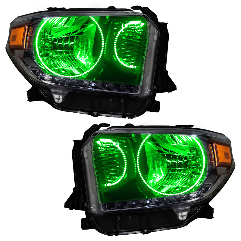 ORACLE Lighting Oracle 14-17 Toyota Tundra SMD HL - Dual Halo Kit - ColorSHIFT w/o Controller