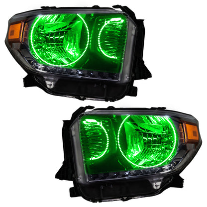 ORACLE Lighting Oracle 14-17 Toyota Tundra SMD HL - Dual Halo Kit - ColorSHIFT w/o Controller