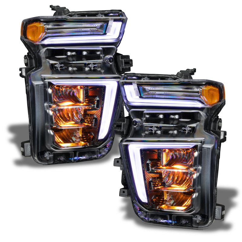 ORACLE Lighting Oracle 20-21 Chevy Silverado HD 2500RGB Headlight Demon Eye Kit - w/o Controller