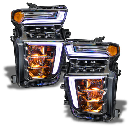 ORACLE Lighting Oracle 20-21 Chevy Silverado HD 2500RGB Headlight Demon Eye Kit - w/o Controller