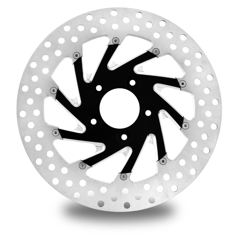 Performance Machine Disc/Carr 11.8 Del Rey Front Right - Contrast Cut Platinum