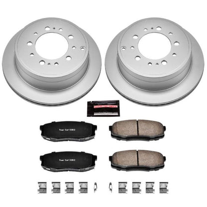 PowerStop Power Stop 08-11 Lexus LX570 Rear Z17 Evolution Geomet Coated Brake Kit