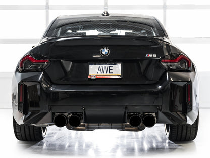 AWE Tuning 23-24 BMW G87 M2 SwitchPath Edition Exhaust - Diamond Black Tips