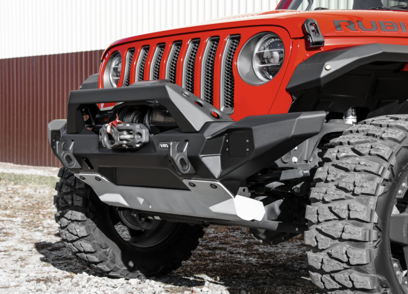 Rival 4x4 Rival 2018-2026 Jeep Wrangler JL 2020-2026 Jeep Gladiator Front Full-Width Aluminum Bumper