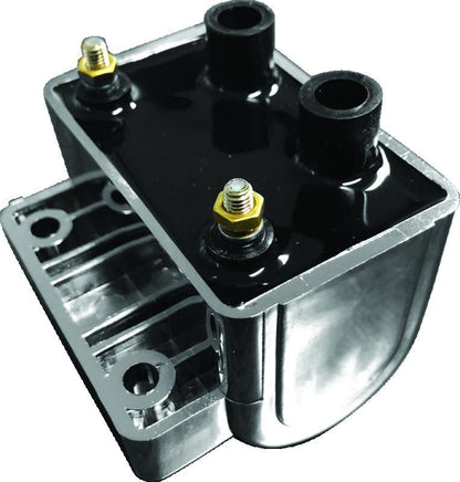 TwinPower Twin Power 65-79 Big Twin and XL Ignition Coil Chrome Replaces H-D 31609-65A 5 Ohm