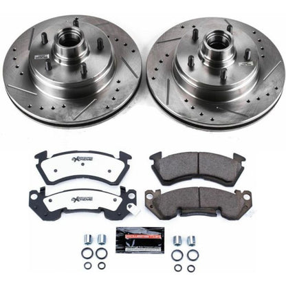 PowerStop Power Stop 91-93 Chevrolet Caprice Front Z26 Street Warrior Brake Kit
