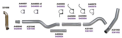 Diamond Eye Performance Diamond Eye KIT 4in Catback MRP Single w/ TDP AL 06-07 Chevy/GMC 6.6L Duramax 2500/3500