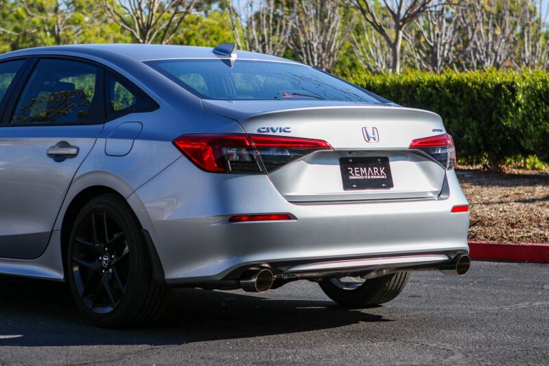 Remark 2022+ Honda Civic Sport Sedan (FE2) Cat-Back Exhaust - Dual Stainless Steel Tips